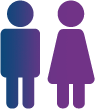 1 man, 1 women